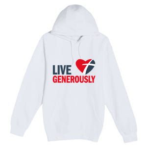 Living Generously Premium Pullover Hoodie