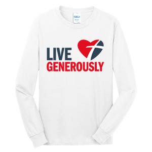 Living Generously Tall Long Sleeve T-Shirt