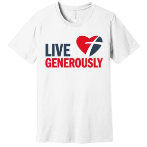 Living Generously Premium T-Shirt