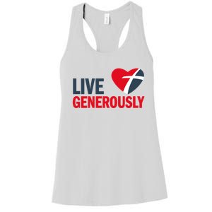 Living Generously Women's Racerback Tank