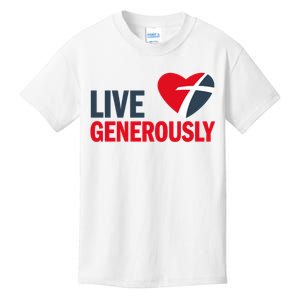 Living Generously Kids T-Shirt