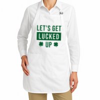 Lets Get Lucked Up Funny Irish St Patricks Day Apron