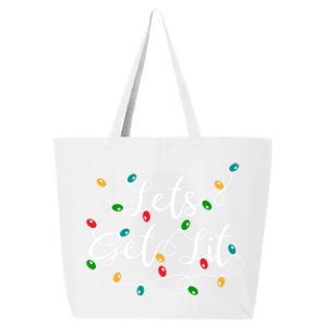 LetS Get Lit Funny Xmas Holidays Christmas Cute Gift 25L Jumbo Tote