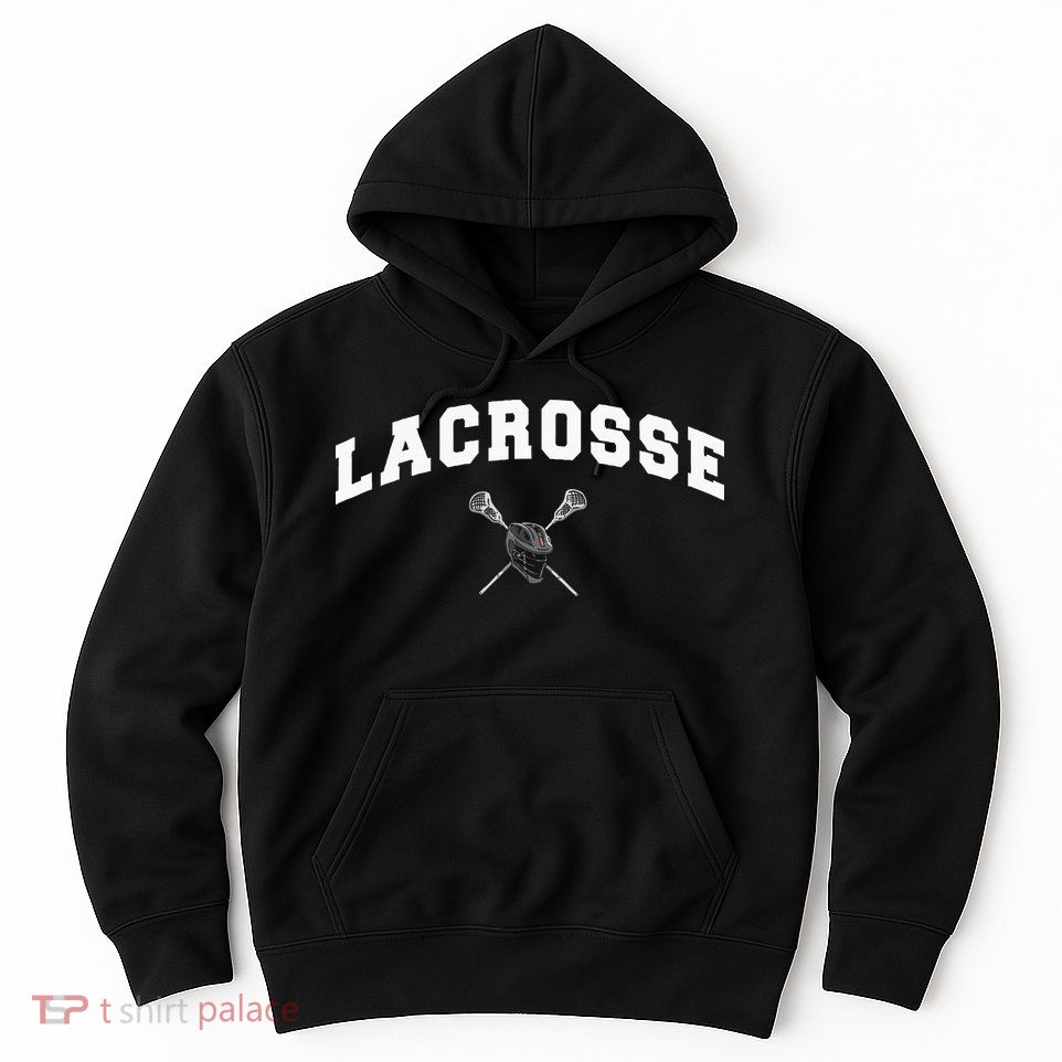 Lacrosse Gifts Lax Lacrosse Player Stick Hoodie