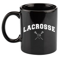 Lacrosse Gifts Lax Lacrosse Player Stick 11oz C Handle Ceramic Mug