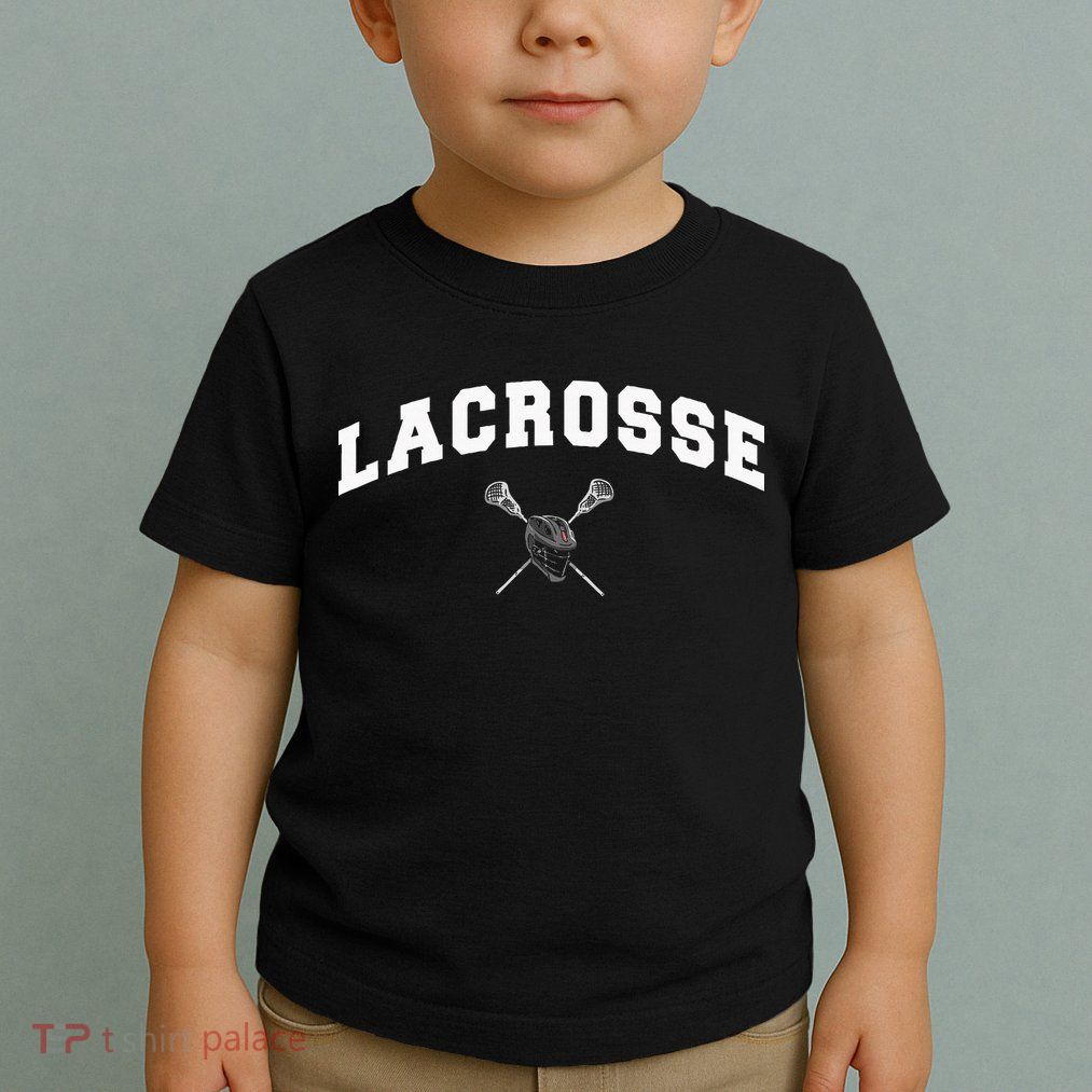 Lacrosse Gifts Lax Lacrosse Player Stick Toddler T-Shirt