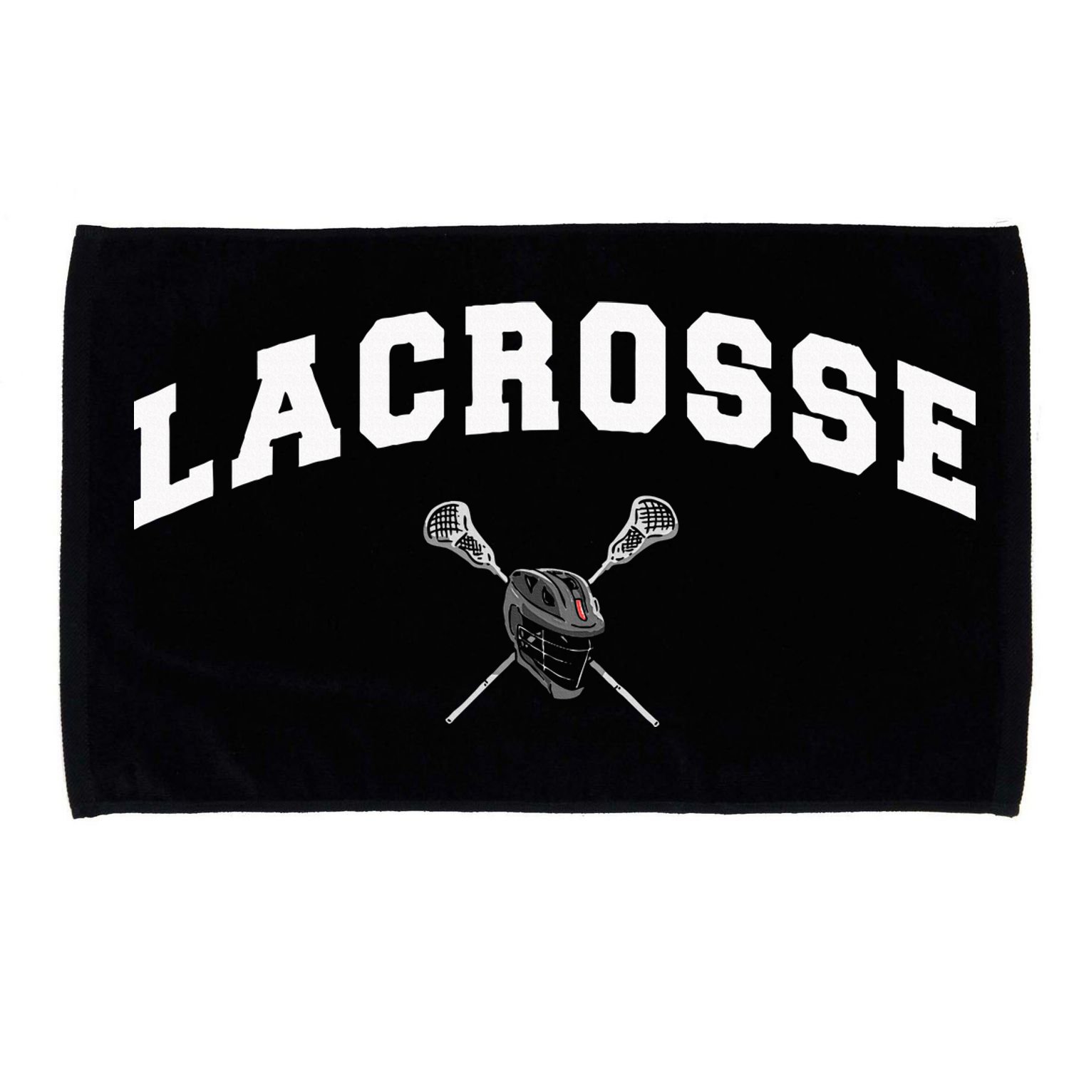 Lacrosse Gifts Lax Lacrosse Player Stick Microfiber Hand Towel