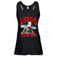 Lords Gym Lord's The Sin of World Jesus  Ladies Essential Flowy Tank