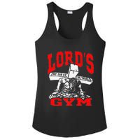 Lords Gym Lord's The Sin of World Jesus  Ladies PosiCharge Competitor Racerback Tank