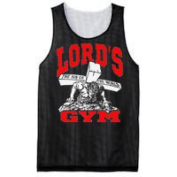 Lords Gym Lord's The Sin of World Jesus  Mesh Reversible Basketball Jersey Tank