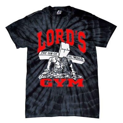 Lords Gym Lord's The Sin of World Jesus  Tie-Dye T-Shirt