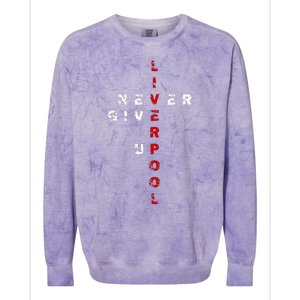 Liverpool Gift Liverpool England Great Britain Colorblast Crewneck Sweatshirt