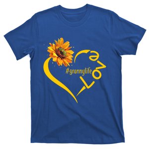 Love Granny Life Sunflower Mother Day Granny Gift T-Shirt