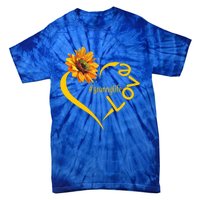 Love Granny Life Sunflower Mother Day Granny Gift Tie-Dye T-Shirt