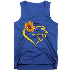 Love Granny Life Sunflower Mother Day Granny Gift Tank Top