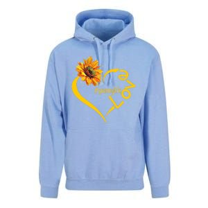 Love Granny Life Sunflower Mother Day Granny Gift Unisex Surf Hoodie