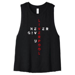 Liverpool Gift Liverpool England Great Britain Women's Racerback Cropped Tank