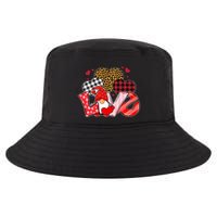 Love Gnome Leopard Checkered Pattern Cool Comfort Performance Bucket Hat