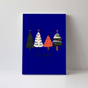 LetS Get Lit Boho Xmas Christmas Tree Great Gift Canvas