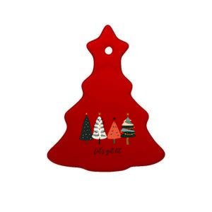 LetS Get Lit Boho Xmas Christmas Tree Great Gift Ceramic Tree Ornament