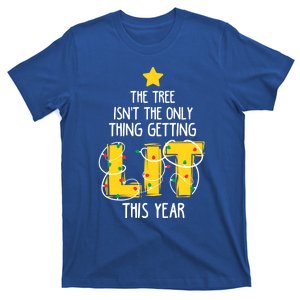 LetS Get Lit Christmas Design Ugly Xmas Meaningful Gift T-Shirt