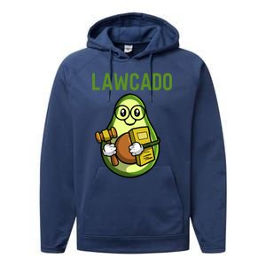 Lawcado Gift Legal Counsel Attorney Law School Student Lawyer Gift Performance Fleece Hoodie