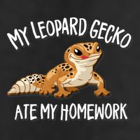Leopard Gecko Garment-Dyed Fleece Hoodie