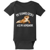 Leopard Gecko Baby Bodysuit