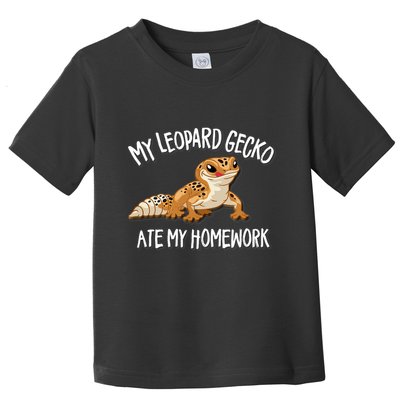 Leopard Gecko Toddler T-Shirt