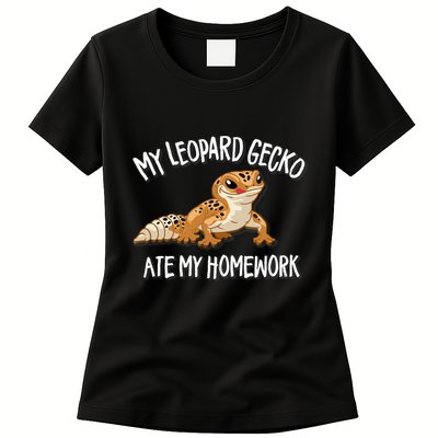 Leopard Gecko Womens T-Shirt