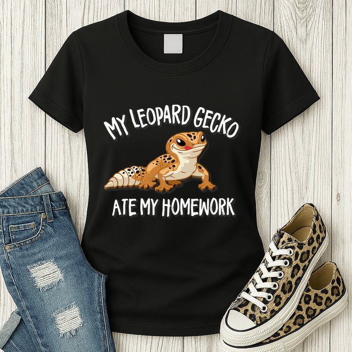 Leopard Gecko Womens T-Shirt