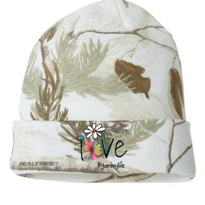 Love Gammy Life Art Flower Kati Licensed 12" Camo Beanie