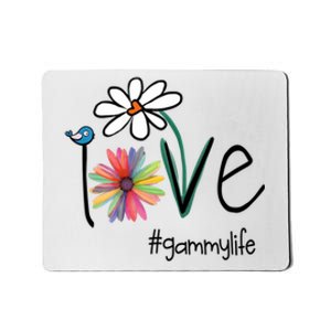 Love Gammy Life Art Flower Mousepad