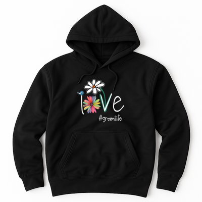 Love Grami Life Art Flower Color Hoodie