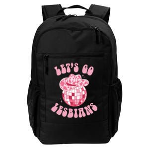 LetS Go Lesbians Cowgirl Southern Western Lesbian Pride Daily Commute Backpack