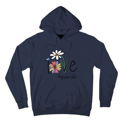 Love Grammy Life Art Flower Cool Gift Tall Hoodie