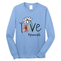 Love Grammy Life Art Flower Cool Gift Long Sleeve Shirt