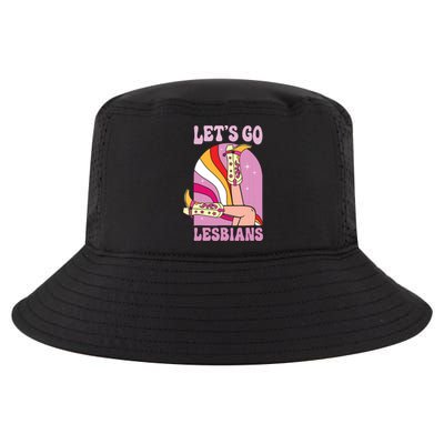 Lets Go Lesbians Lgbtq Lesbian Pride Month Cowgirl Cool Comfort Performance Bucket Hat