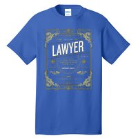 Lawyer Gift Tall T-Shirt