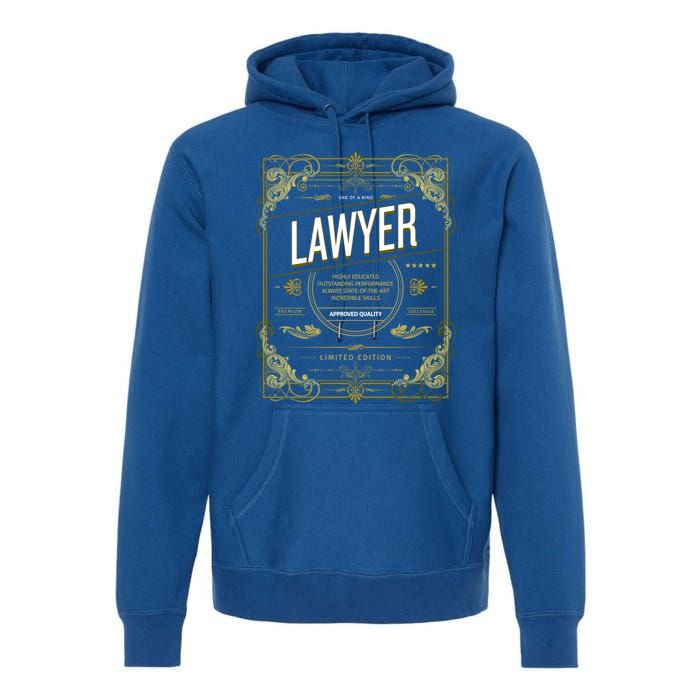 Lawyer Gift Premium Hoodie