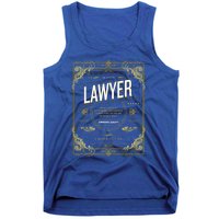 Lawyer Gift Tank Top