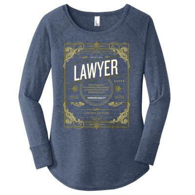 Lawyer Gift Women's Perfect Tri Tunic Long Sleeve Shirt