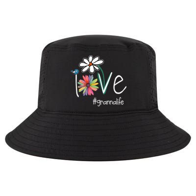 Love Granna Life Art Flower Color Cool Comfort Performance Bucket Hat