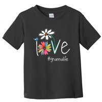 Love Granna Life Art Flower Color Toddler T-Shirt