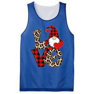 Love Gnomes Leopard Buffalo Plaid Christmas Pajamas Boy Girl Gift Mesh Reversible Basketball Jersey Tank