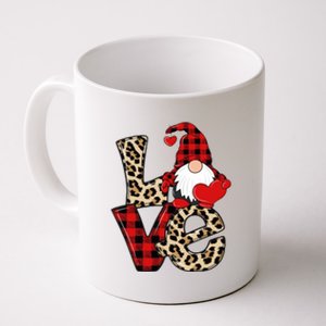 Love Gnomes Leopard Buffalo Plaid Christmas Pajamas Boy Girl Gift Coffee Mug