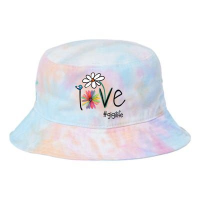 Love Gigi Life Art Flower Tie Dye Newport Bucket Hat