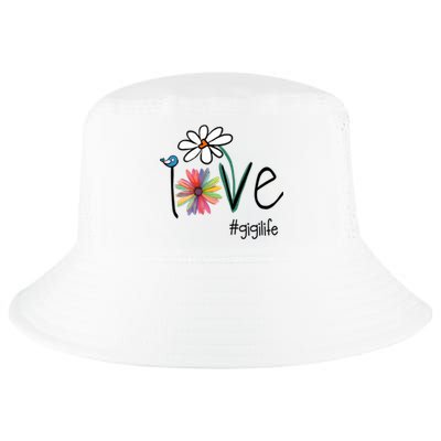 Love Gigi Life Art Flower Cool Comfort Performance Bucket Hat