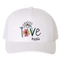 Love Gigi Life Art Flower Yupoong Adult 5-Panel Trucker Hat