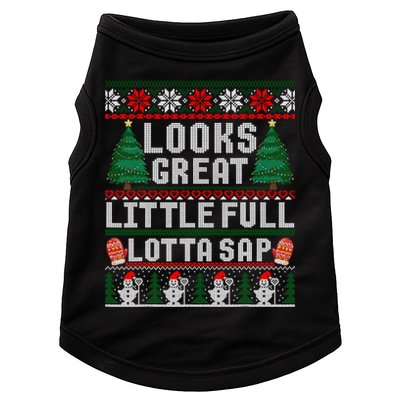 Looks Great Little Full Lotta Sap Tee Christmas Vacation Doggie Tank